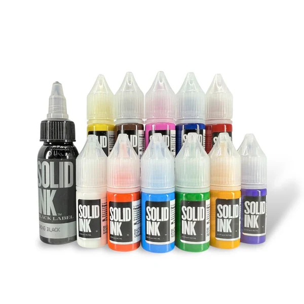 Solid Ink - 12 Color Mini Travel Set 10ml Bottles - Image 3