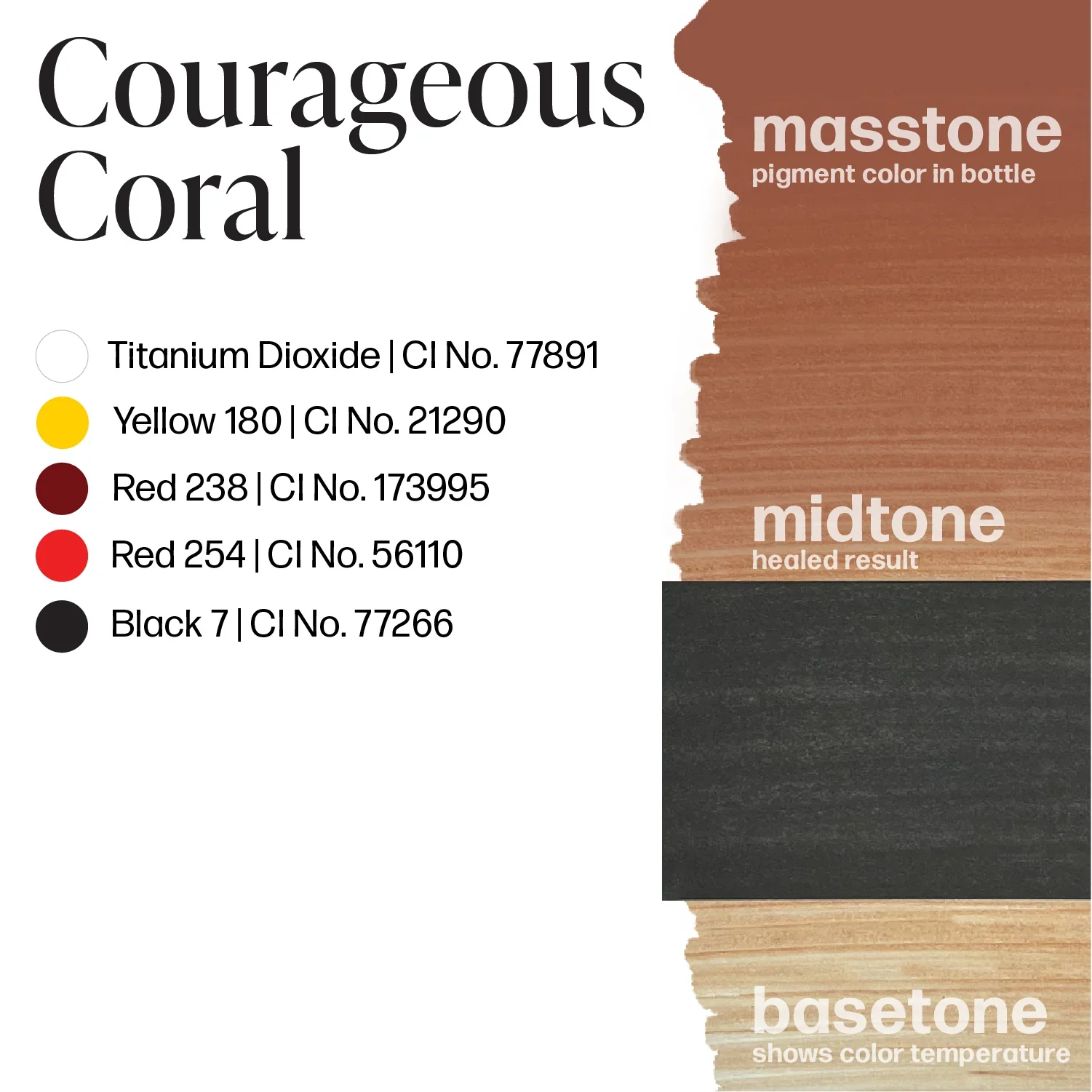 Courageous Coral — Luxe Vicky Martin — 1/2oz Bottle Coral - Image 2