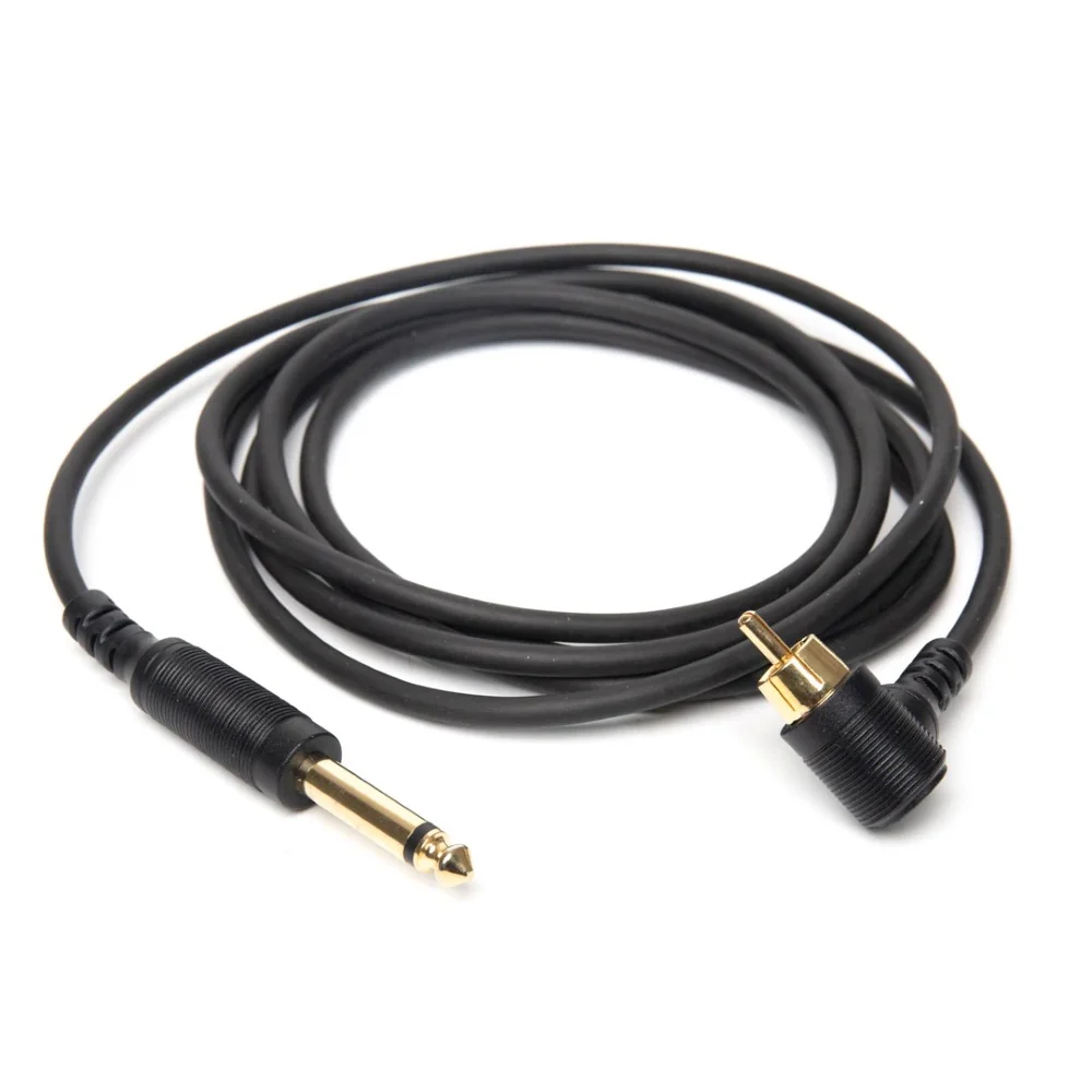 Critical Standard 90 degree RCA cord (6') Black
