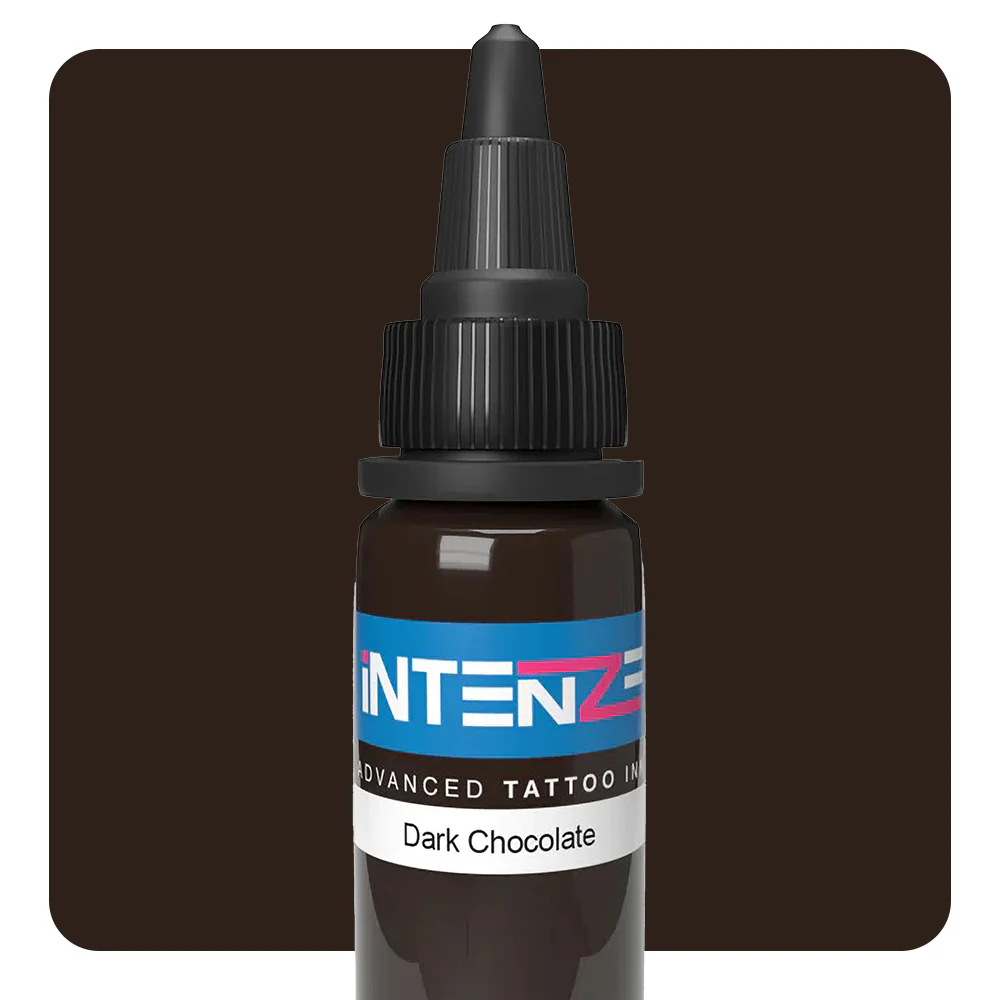 Dark Chocolate — Intenze Tattoo Ink — Pick Size