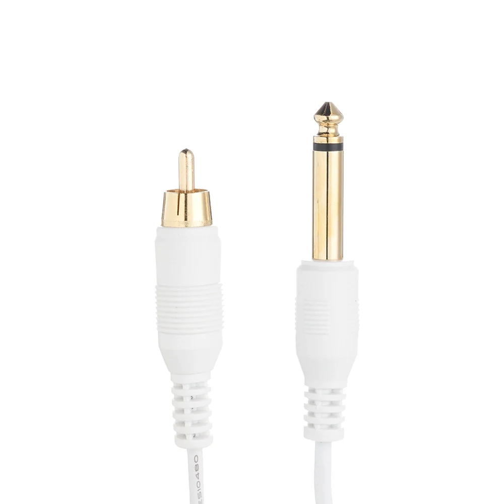 Darklab 6’ Straight RCA Cable — White - Image 3