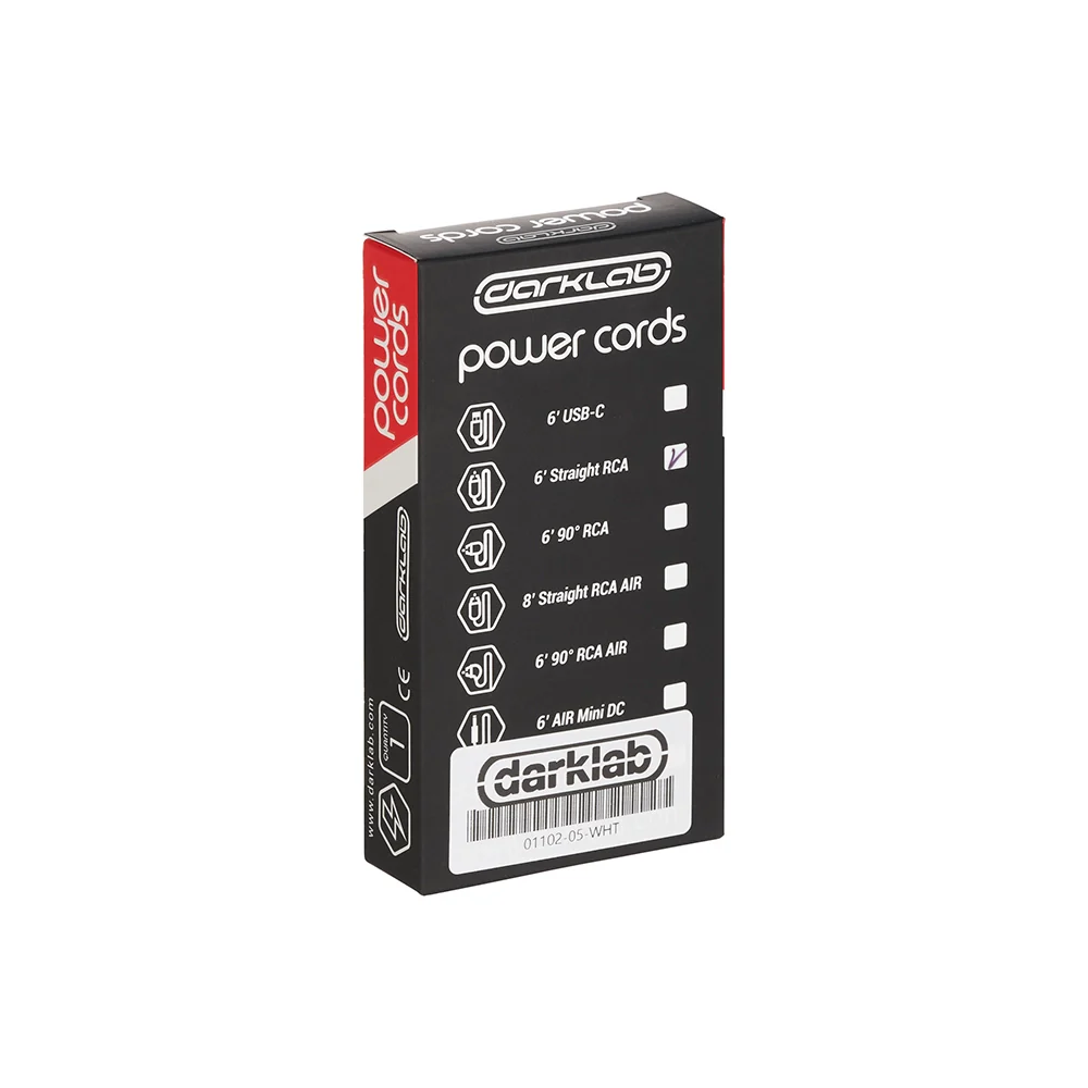 Darklab 6’ Straight RCA Cable — White - Image 4