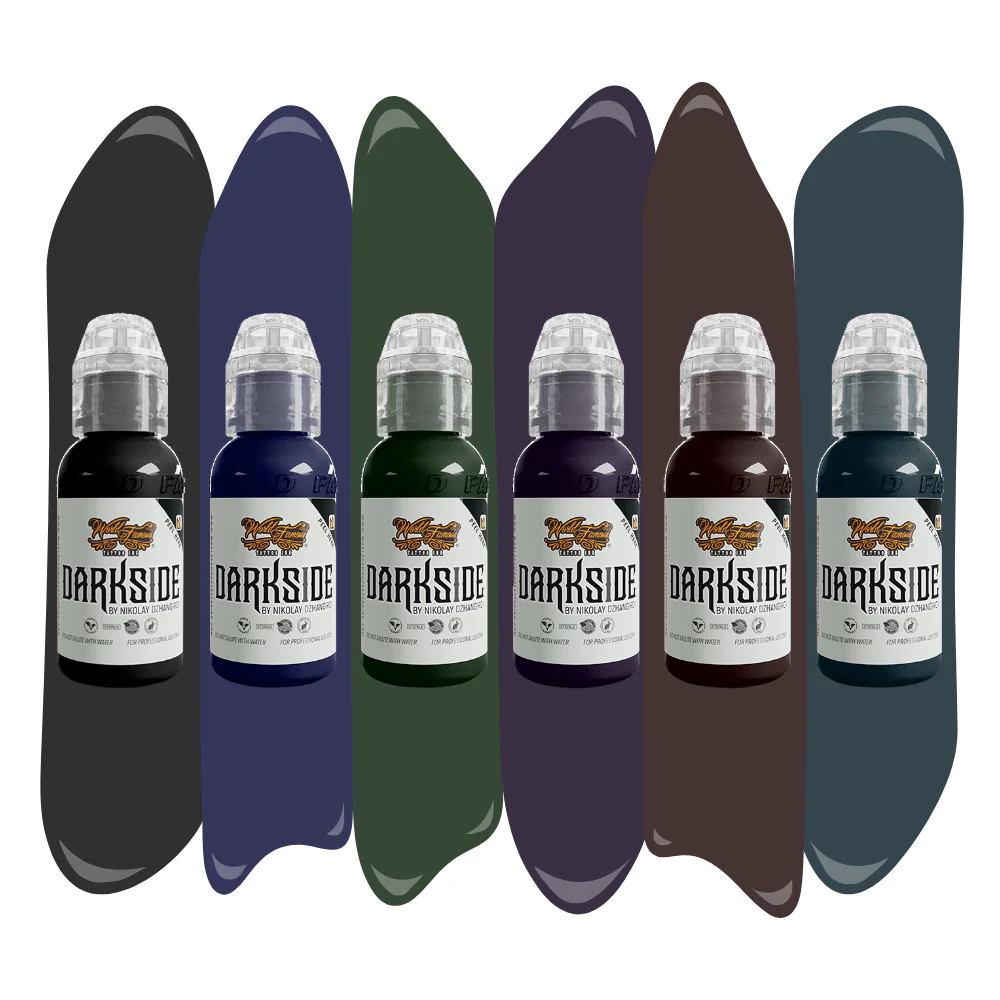 Darkside by Nikolay Dzhangirov Ink Set by World Famous