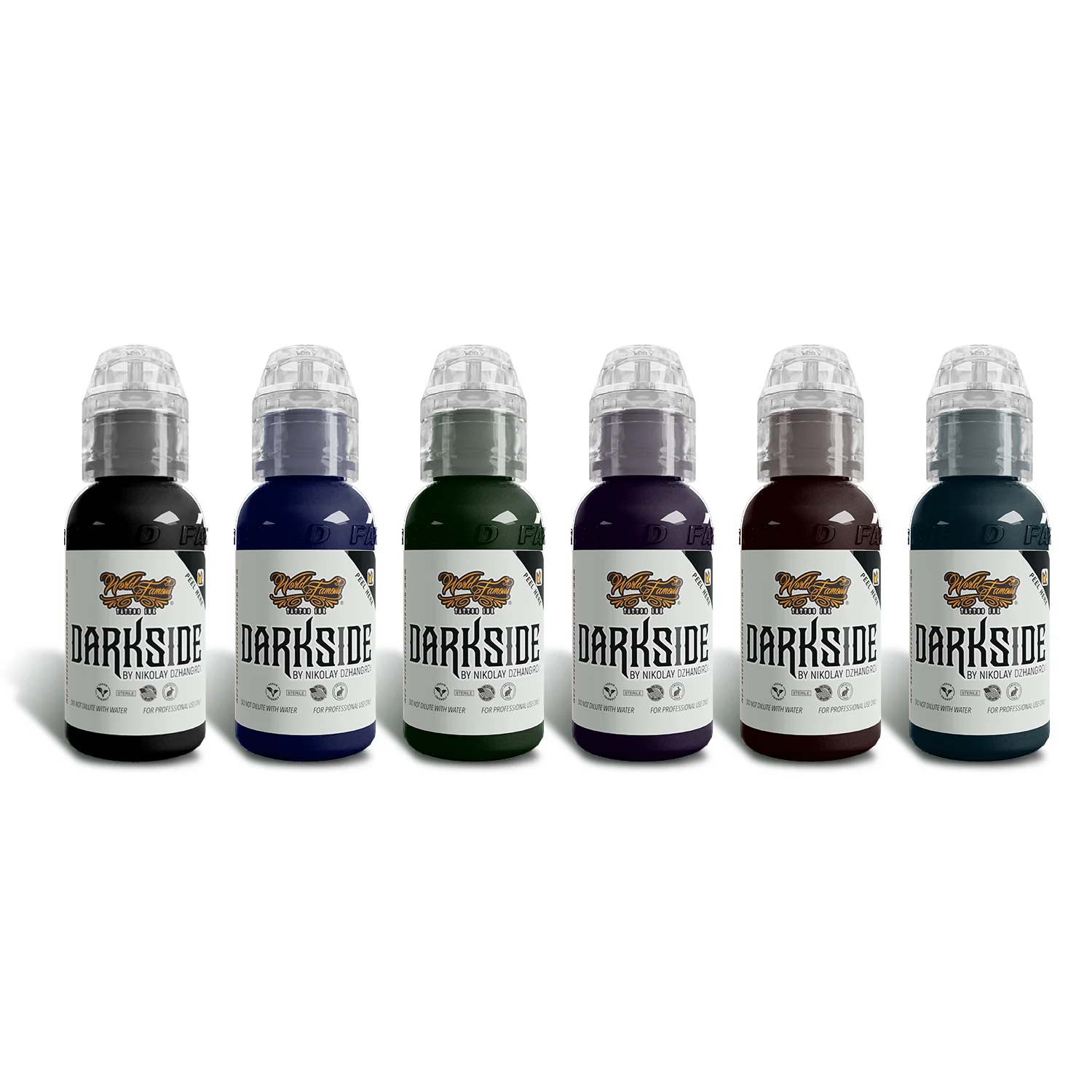 Darkside by Nikolay Dzhangirov Ink Set by World Famous - Image 2