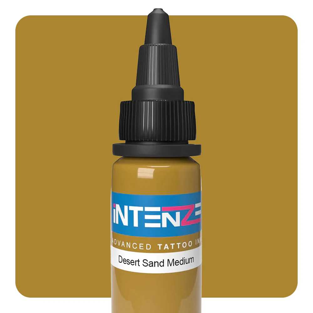Desert Sand Medium — Intenze Tattoo Ink — Pick Size