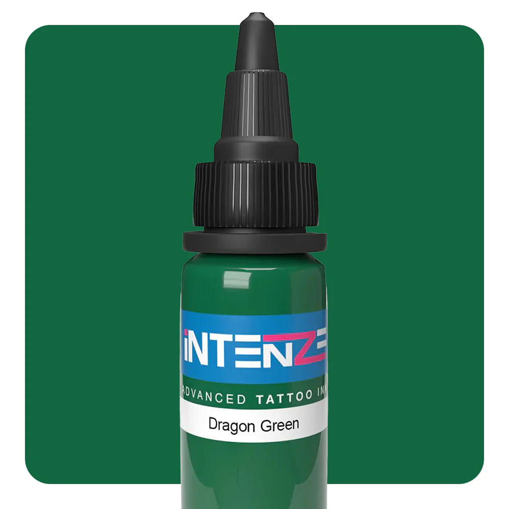 Dragon Green — Intenze Tattoo Ink — Pick Size