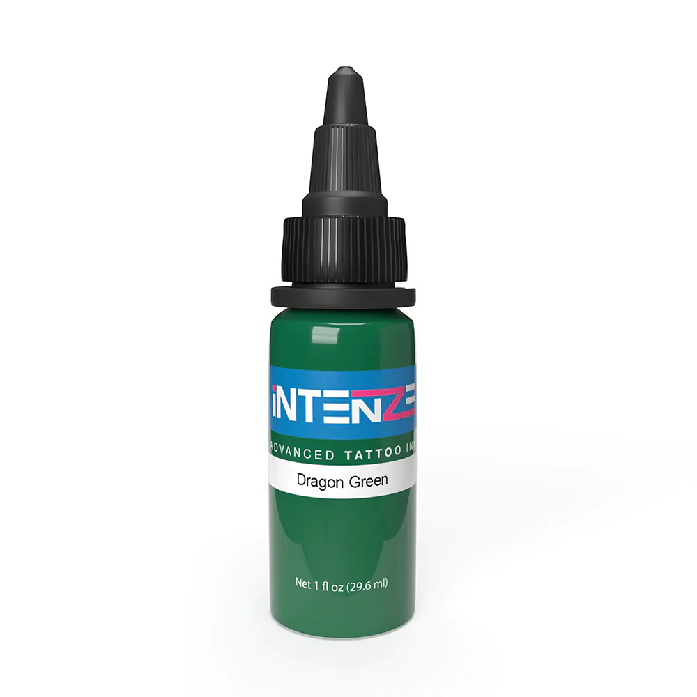Dragon Green — Intenze Tattoo Ink — Pick Size - Image 2