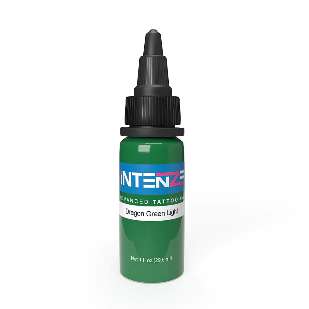 Dragon Green Light — Intenze Tattoo Ink — Pick Size - Image 2