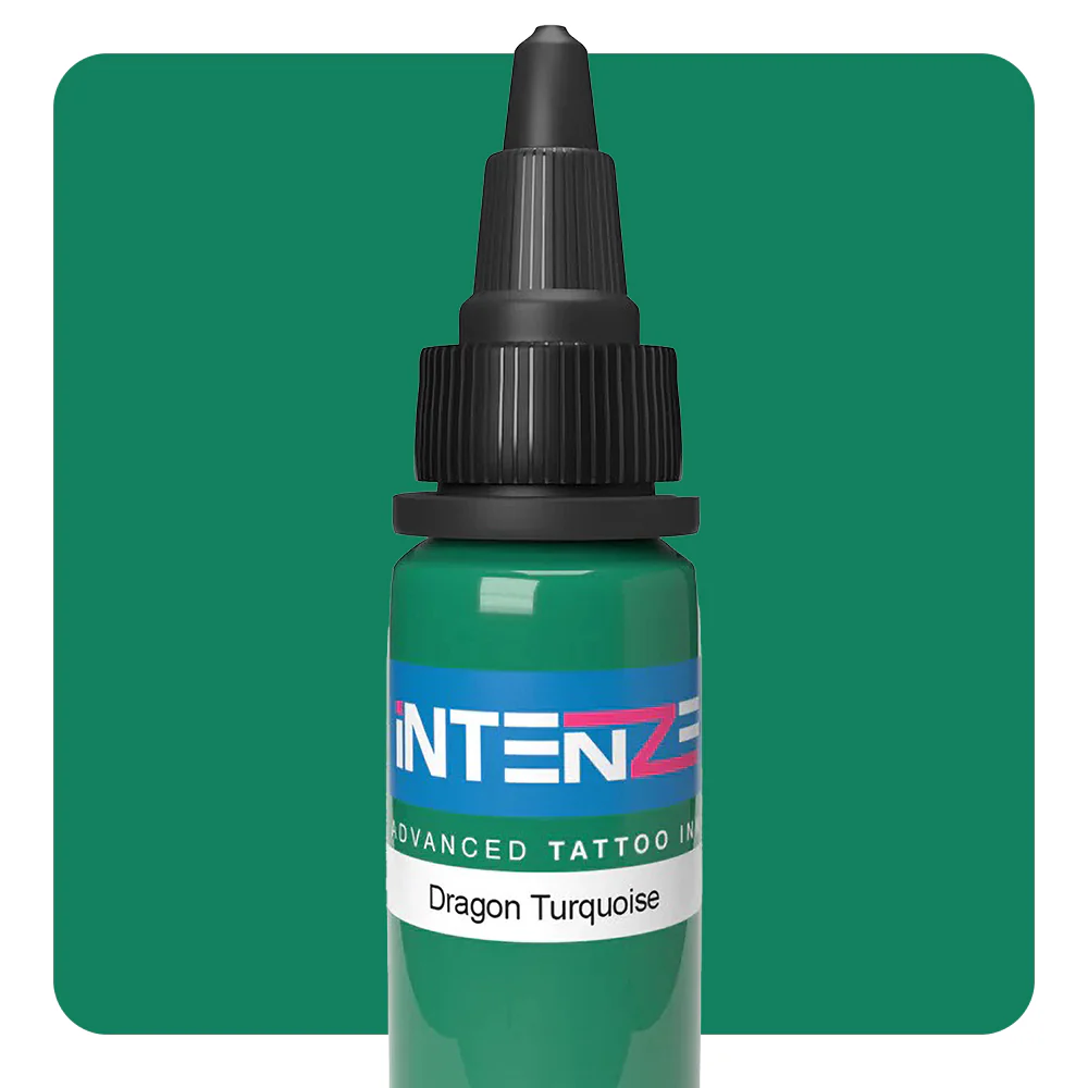 Dragon Turquoise — Intenze Tattoo Ink — 1oz Bottle