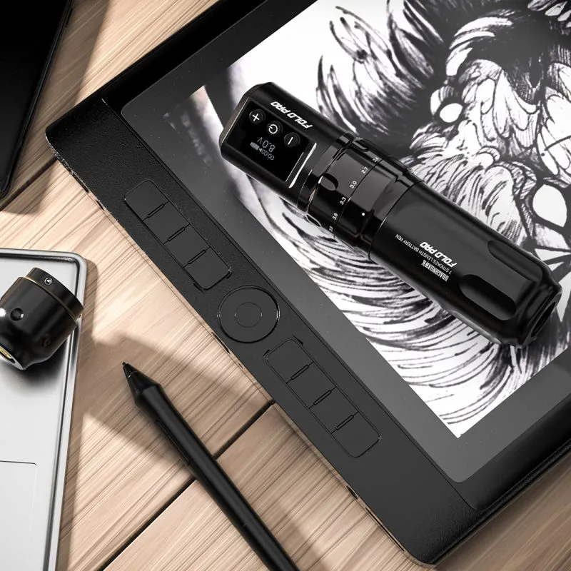 Dragonhawk Fold Pro Wireless Pen Tattoo Machine - Image 3