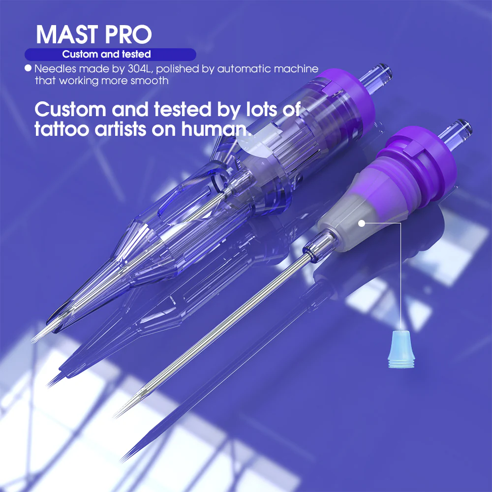 Dragonhawk Mast Pro Tattoo Needle Cartridges — Box of 20 - Image 8