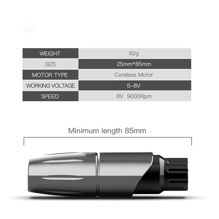 Dragonhawk Mast Tour Pen Tattoo Machine — Pick Color - Image 7