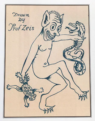 Drawn by Prof Zeis — Softcover Book - Image 2