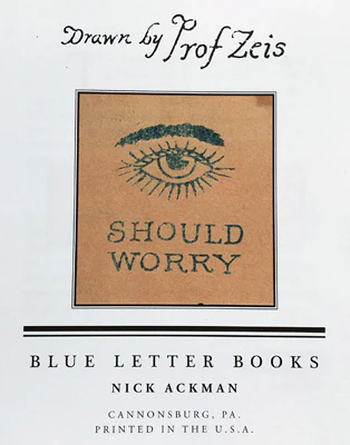 Drawn by Prof Zeis — Softcover Book - Image 7