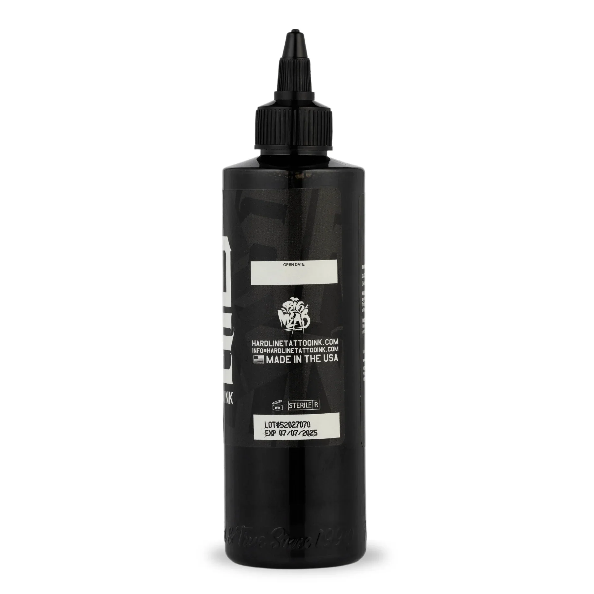 Dynamic Black Hardline Tattoo Ink — 8oz Bottle - Image 3