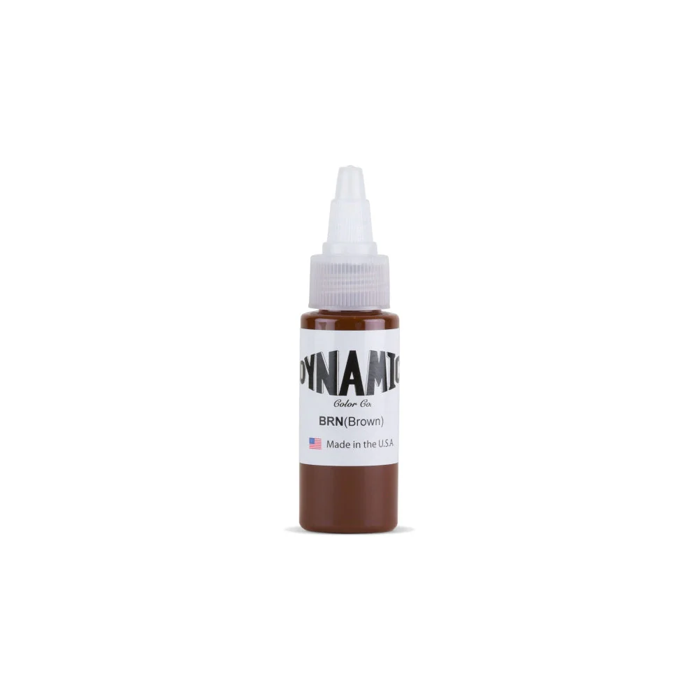 Dynamic Brown Tattoo Ink - 1oz. Bottle - Image 2