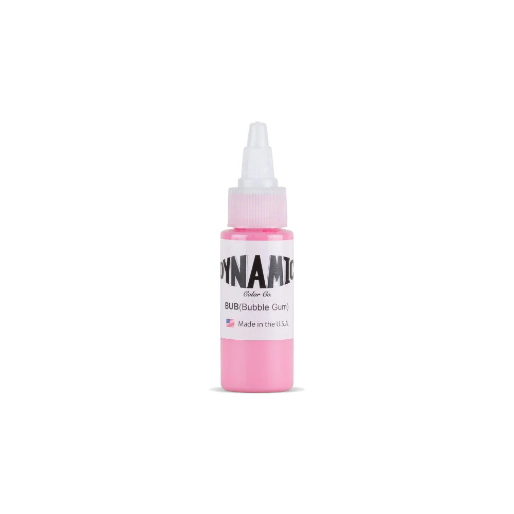Dynamic Bubble Gum Tattoo Ink - 1oz. Bottle - Image 2