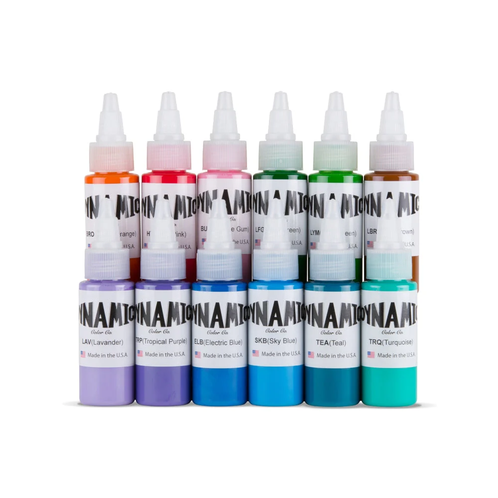 Dynamic Circa 2003 Tattoo Ink Color Set — 1 oz. Bottles - Image 2