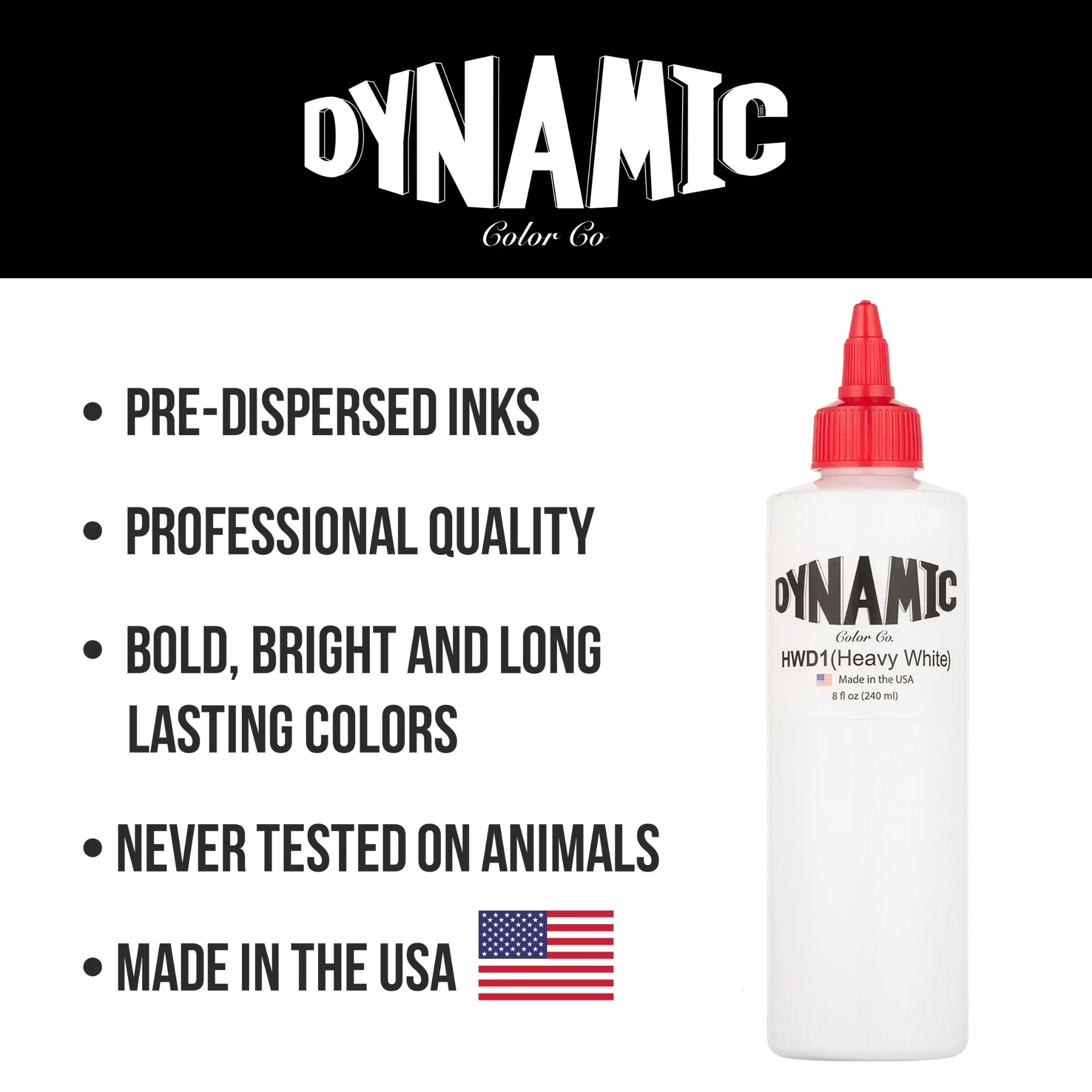 Dynamic Heavy White Tattoo Ink — Pick Size - Image 11