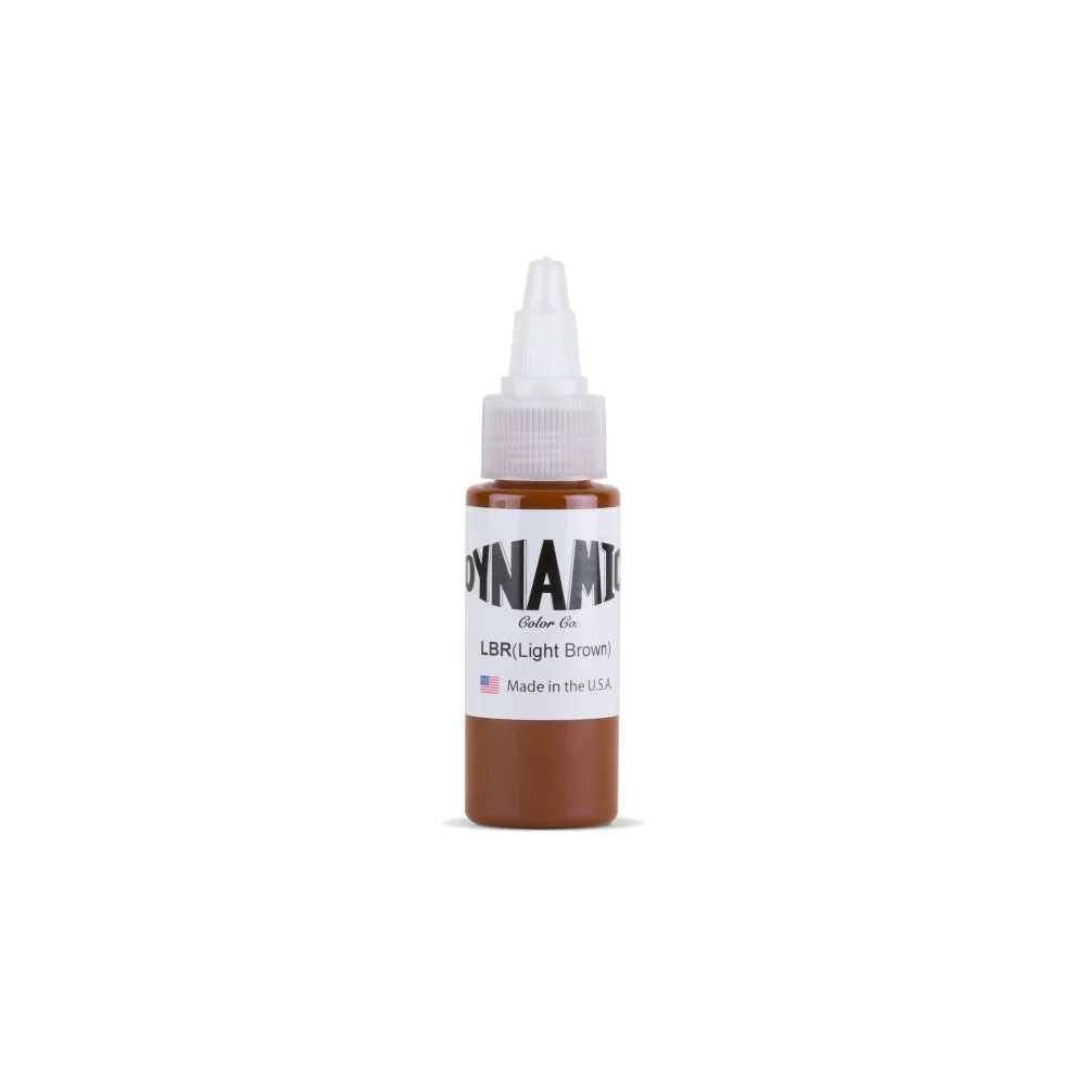 Dynamic Light Brown Tattoo Ink - 1oz. Bottle - Image 2