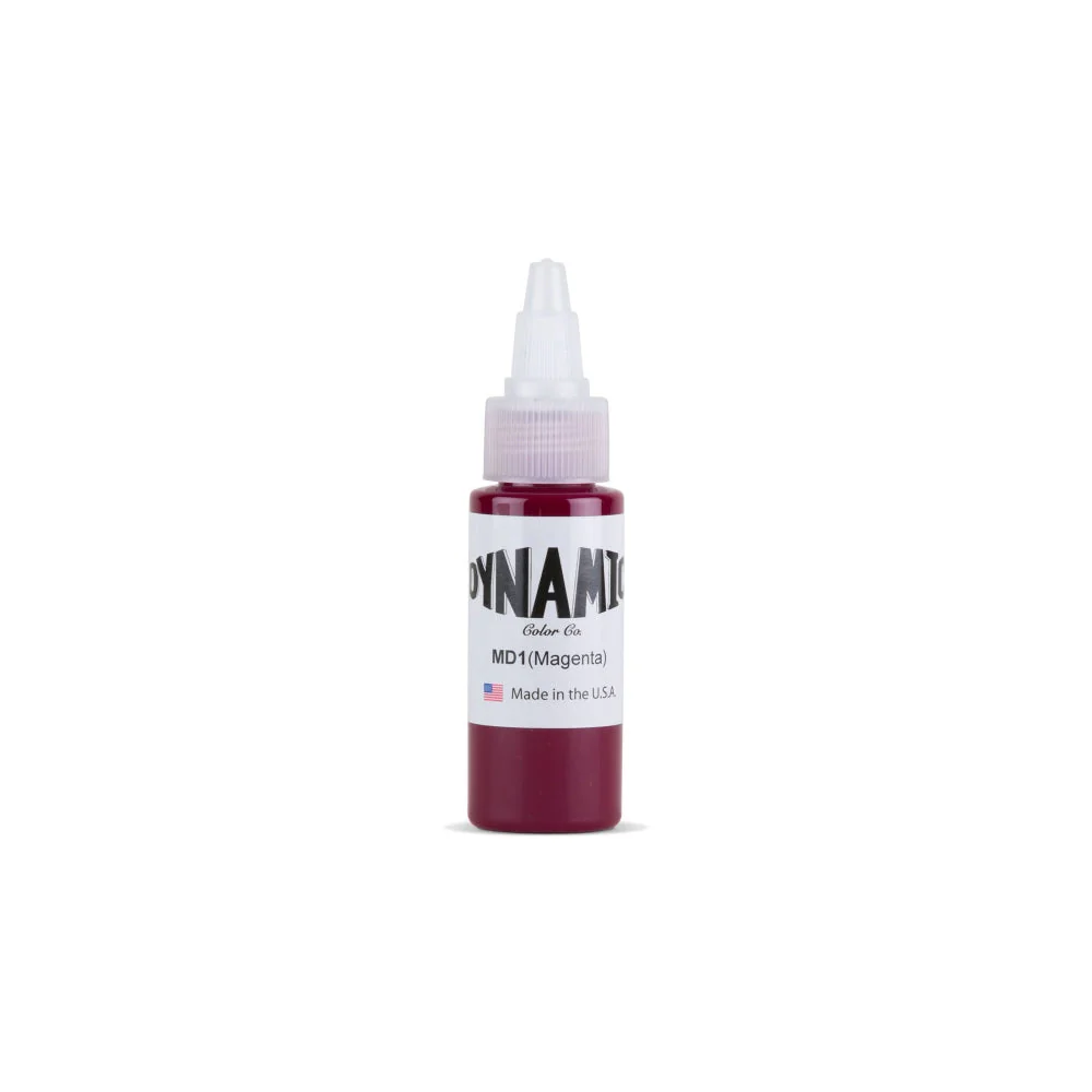 Dynamic Magenta Tattoo Ink - 1oz. Bottle - Image 2
