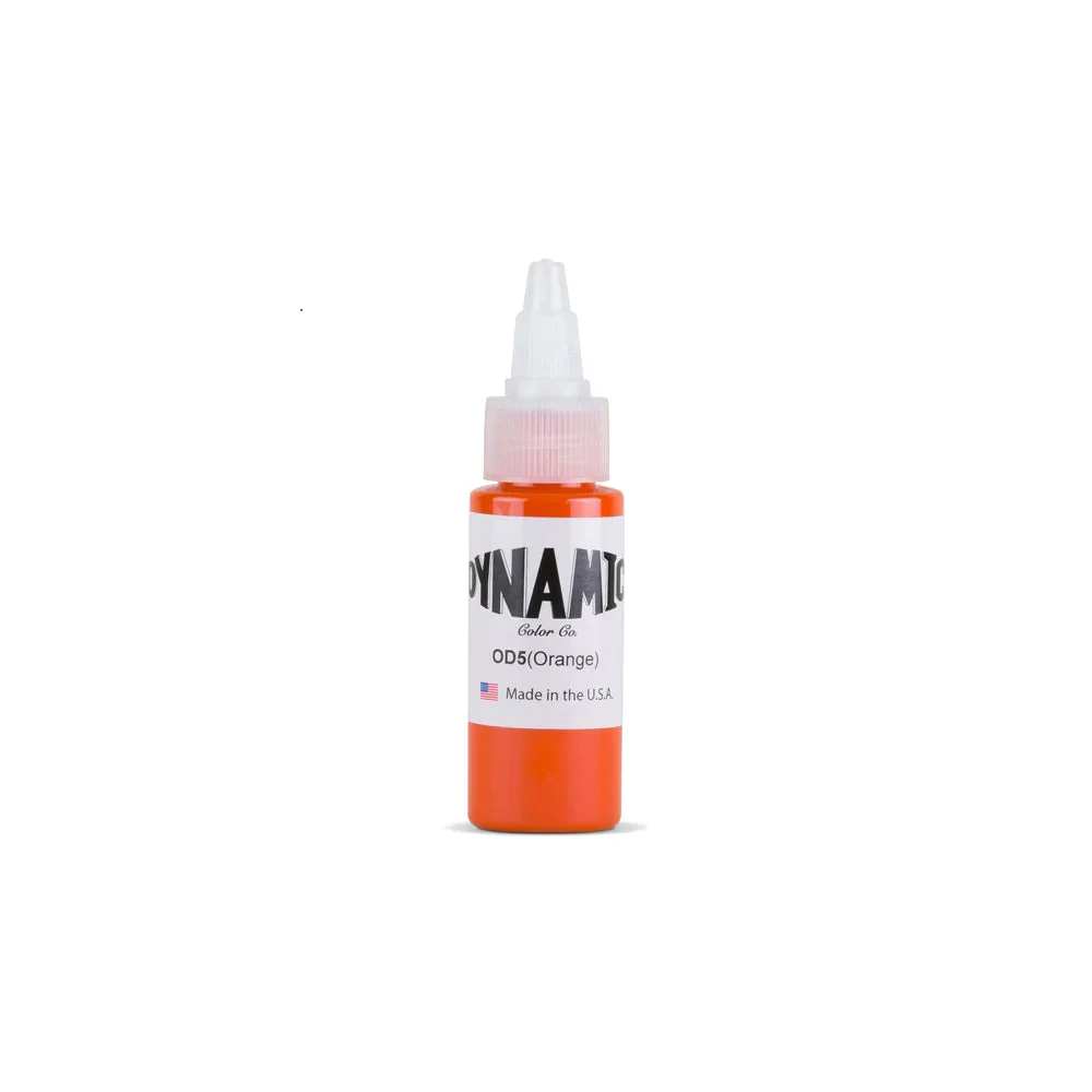 Dynamic Orange Tattoo Ink - 1oz. Bottle - Image 2