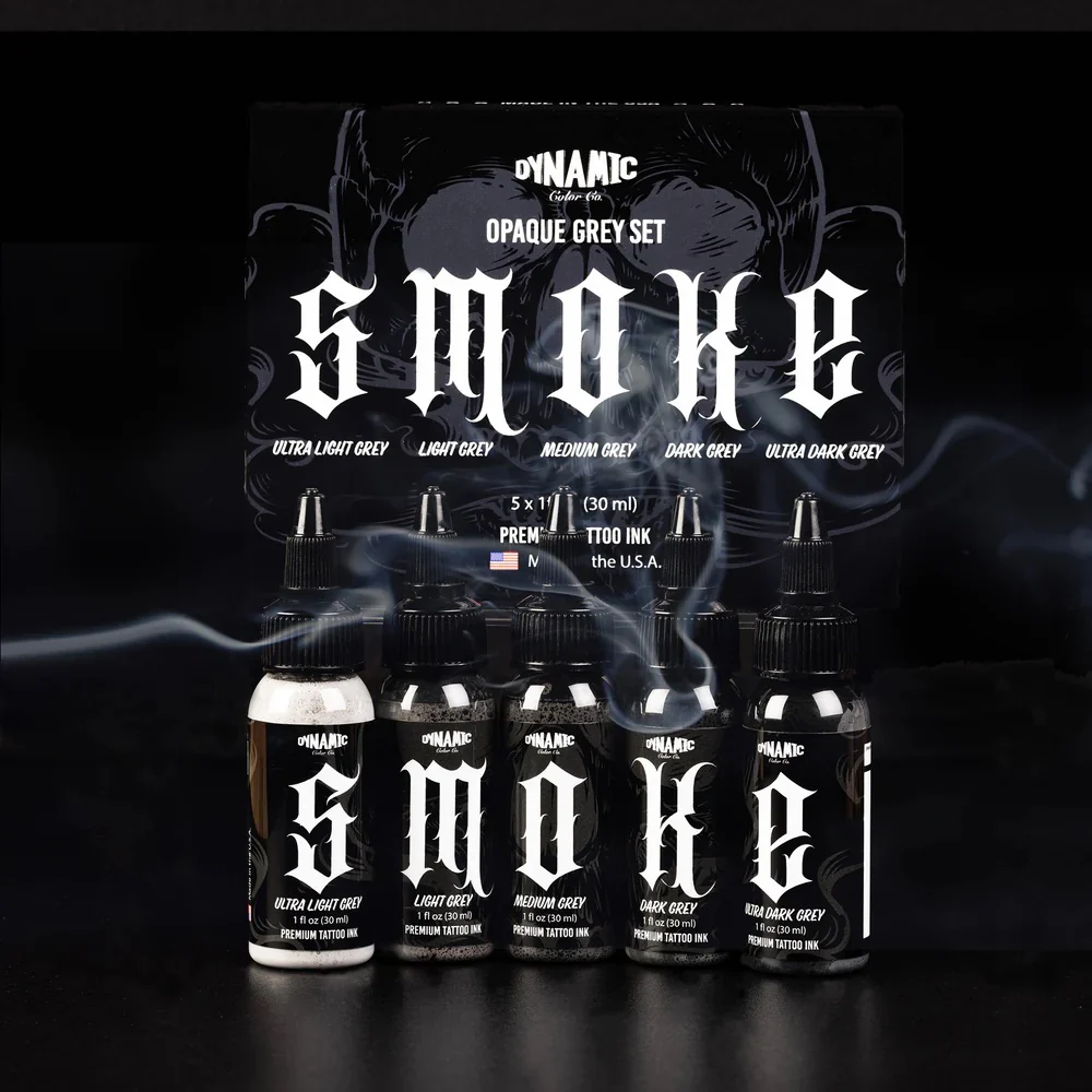 Dynamic Smoke Opaque Grey Set — 5 1oz Bottles - Image 3