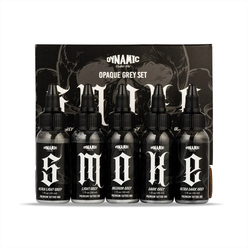 Dynamic Smoke Opaque Grey Set — 5 1oz Bottles - Image 4