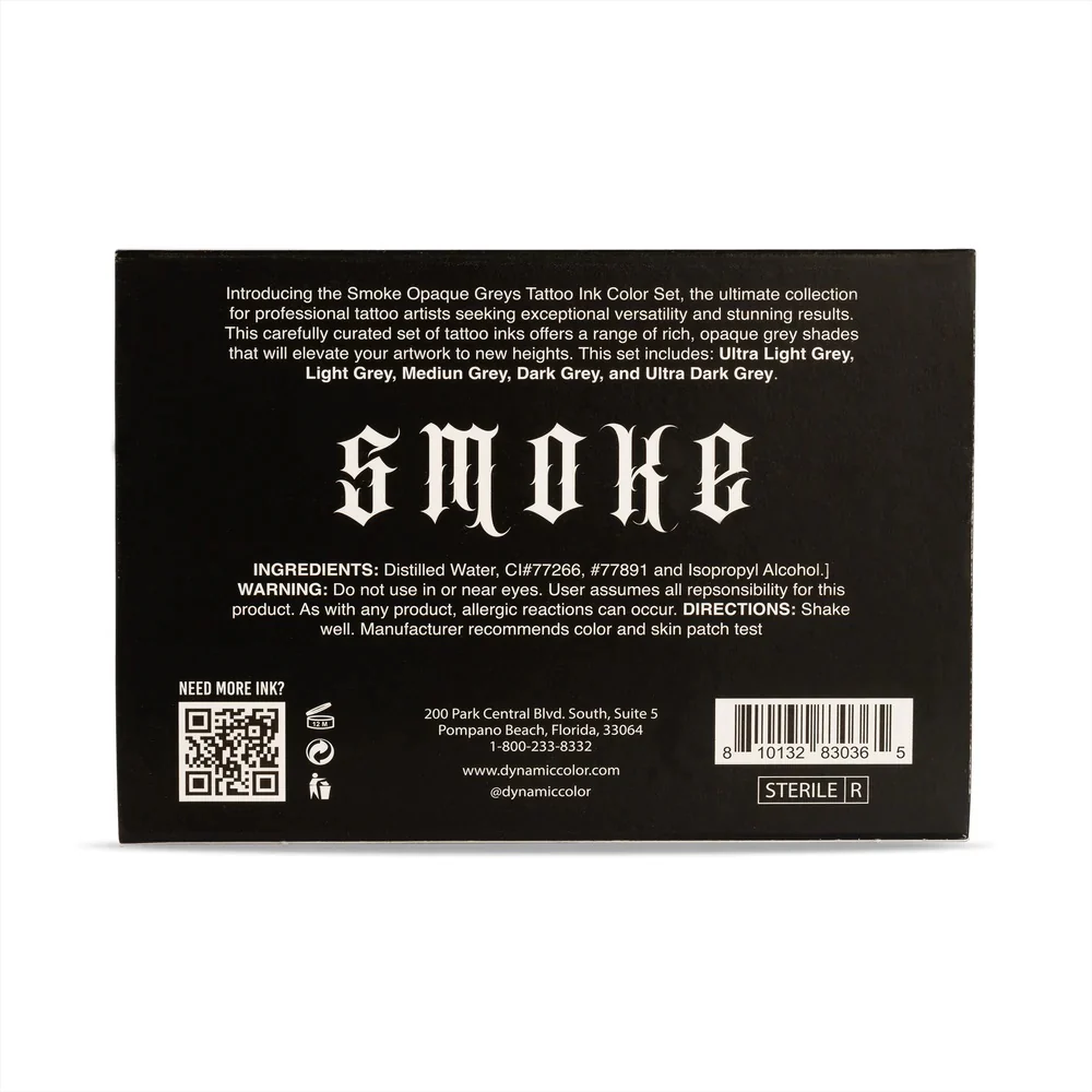 Dynamic Smoke Opaque Grey Set — 5 1oz Bottles - Image 7