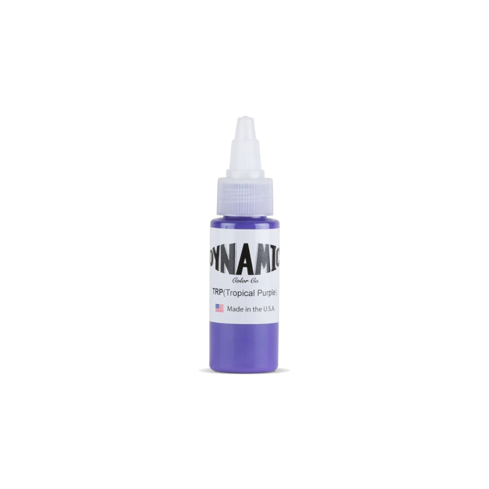 Dynamic Tropical Purple Tattoo Ink - 1oz. Bottle - Image 2