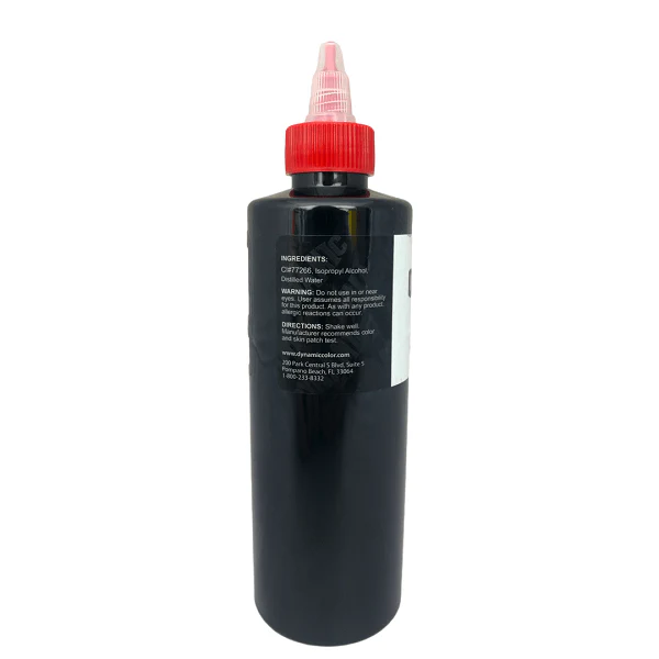 Dynamic Union Black Tattoo Ink — 8oz Bottle - Image 3