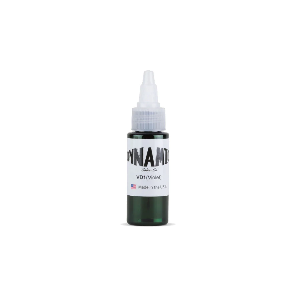Dynamic Violet Tattoo Ink - 1oz. Bottle - Image 2