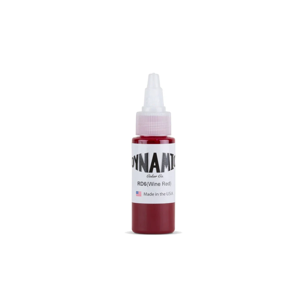 Dynamic Wine Red Tattoo Ink - 1oz. Bottle - Image 2