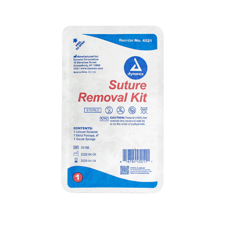 Dynarex Disposable Staple + Suture Removal Kit - Image 3
