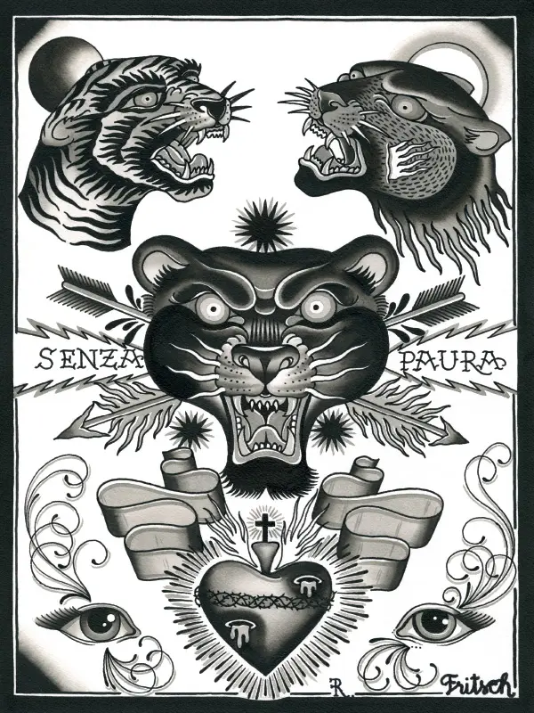 Echoes of Time — 25 Years of Tattoo Art — Hardcover Book + Travel Tool Book - Image 17