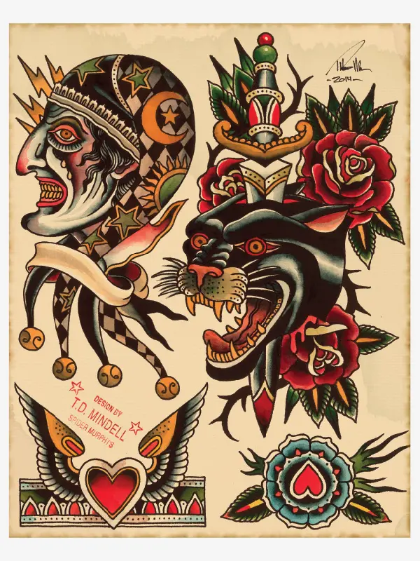 Echoes of Time — 25 Years of Tattoo Art — Hardcover Book + Travel Tool Book - Image 6