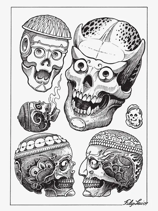 Echoes of Time — 25 Years of Tattoo Art — Hardcover Book + Travel Tool Book - Image 8