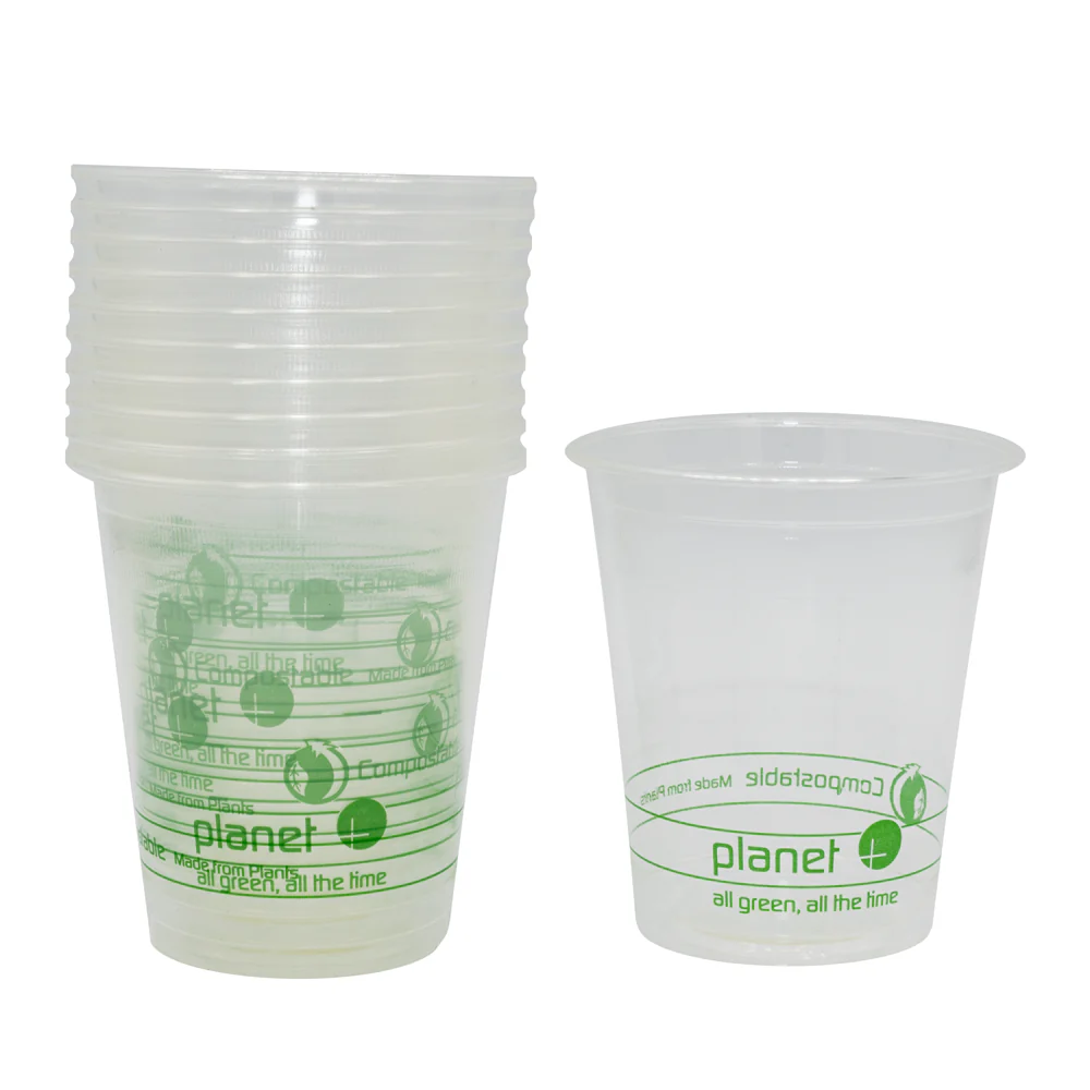 Eco-Friendly Compostable Rinse Cups — 7oz — Sleeve of 100 - Image 2