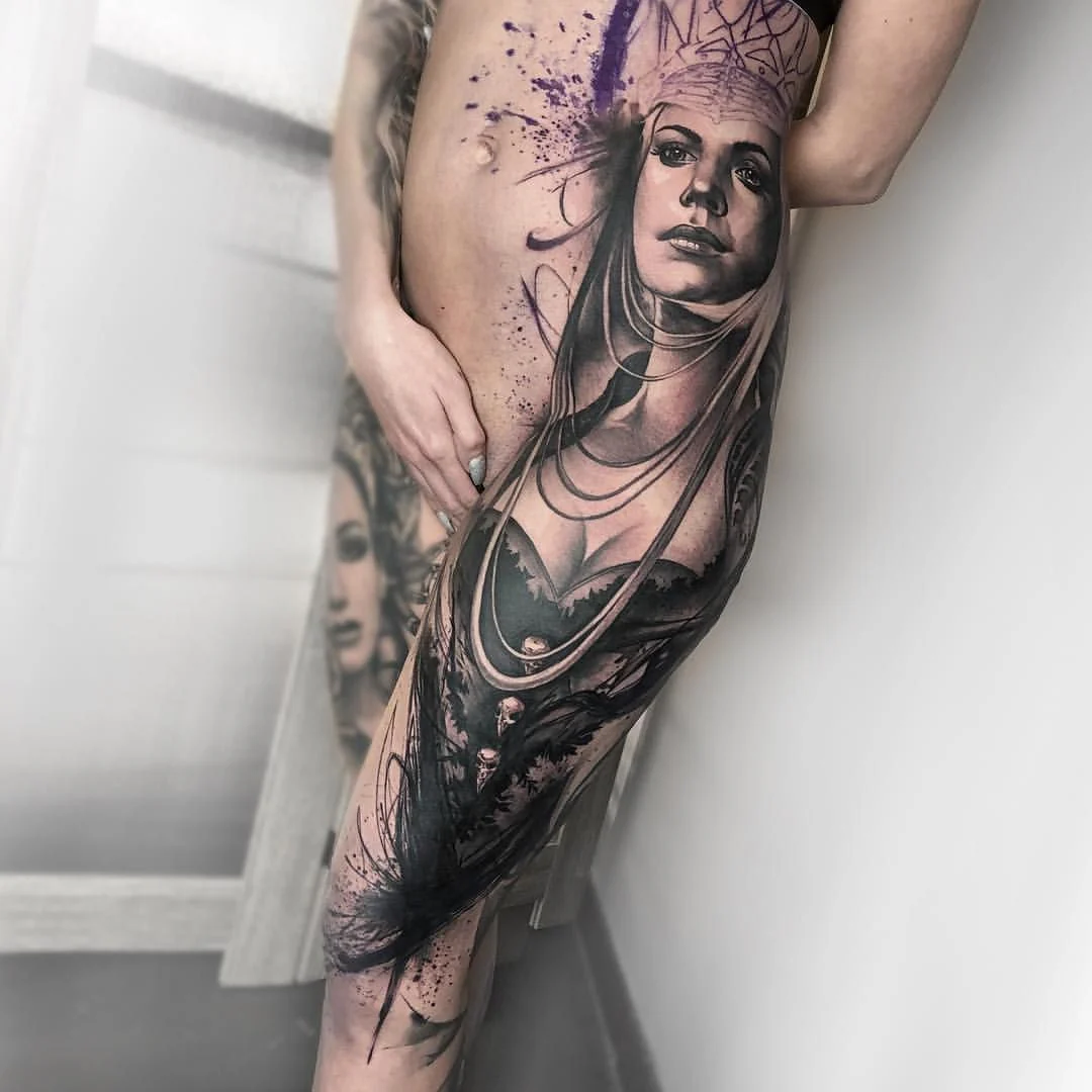 Electrum Nox Violet Tattoo Stencil Ink — 2oz Bottle - Image 3