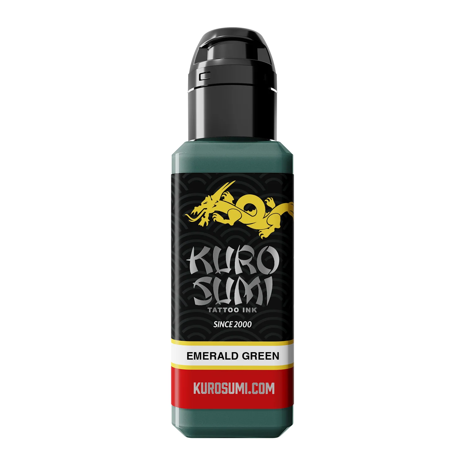 Emerald Green — Kuro Sumi Tattoo Ink — 1.5oz - Image 2