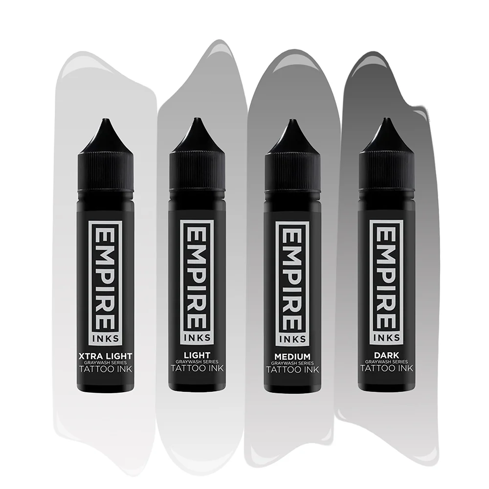 Empire Inks - 4 Stage Graywash Set - Pick Size - Image 2