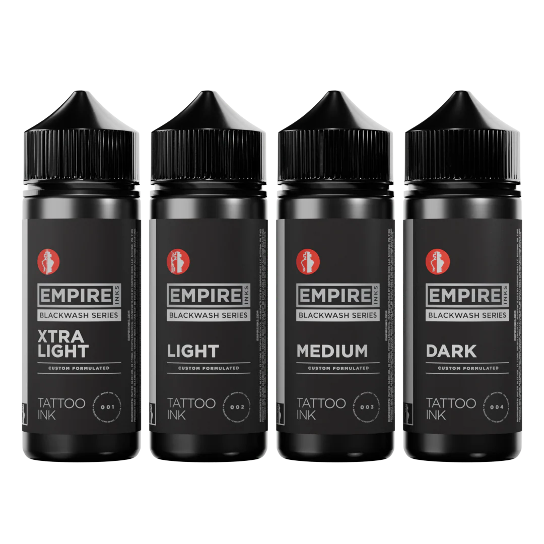 Empire Inks — Blackwash Series of 4 Bottles — Pick Size - Image 2