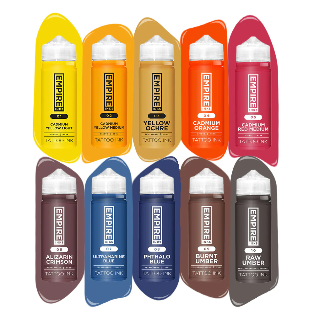 Empire Inks Color Set of 10 Bottles