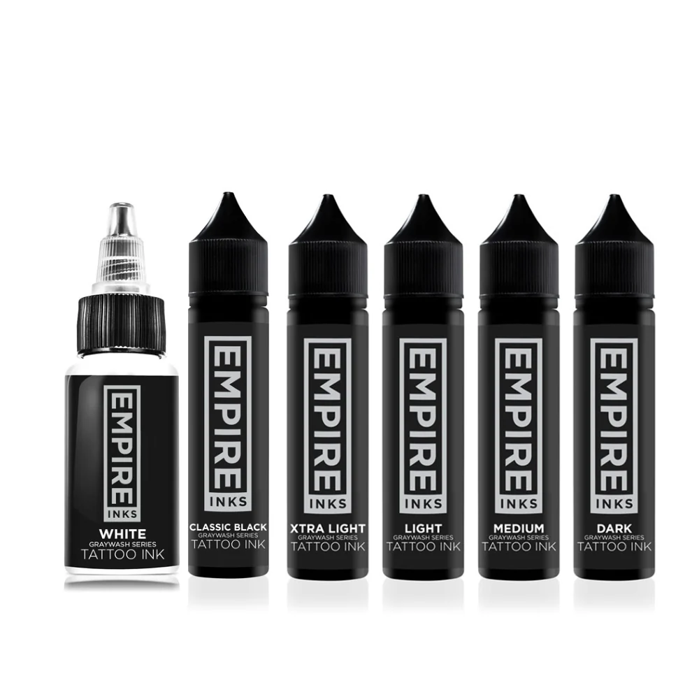 Empire Inks Graywash Series — 6-Bottle Full Set — Pick Size - Image 3
