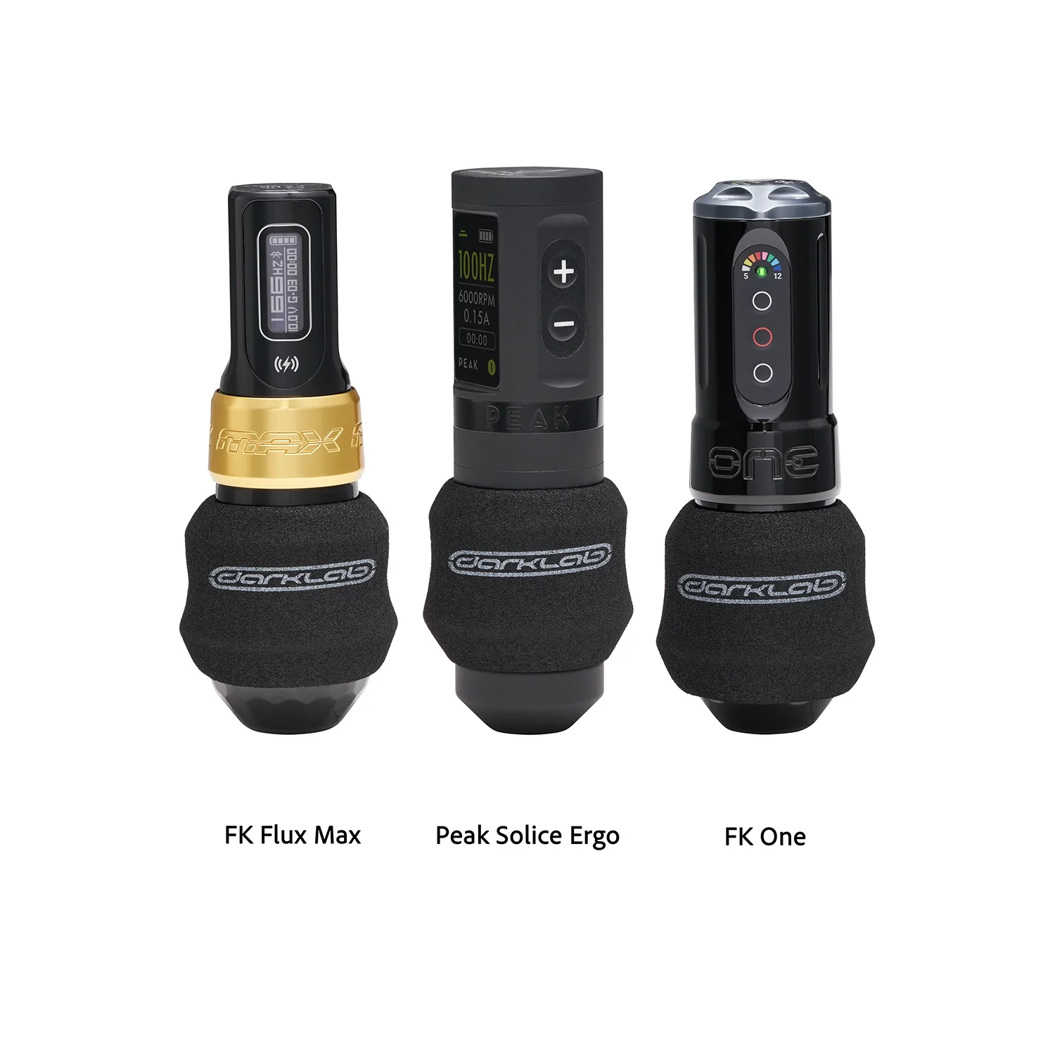 Darklab Ergo Disposable Foam Grip Covers - Black - Image 7