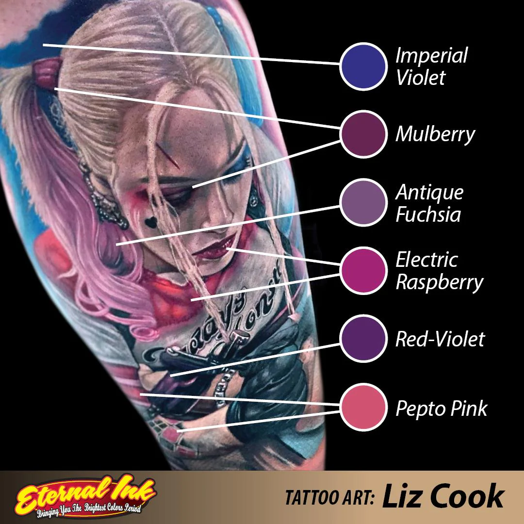Eternal Ink - Liz Cook - Mulberry - Image 5