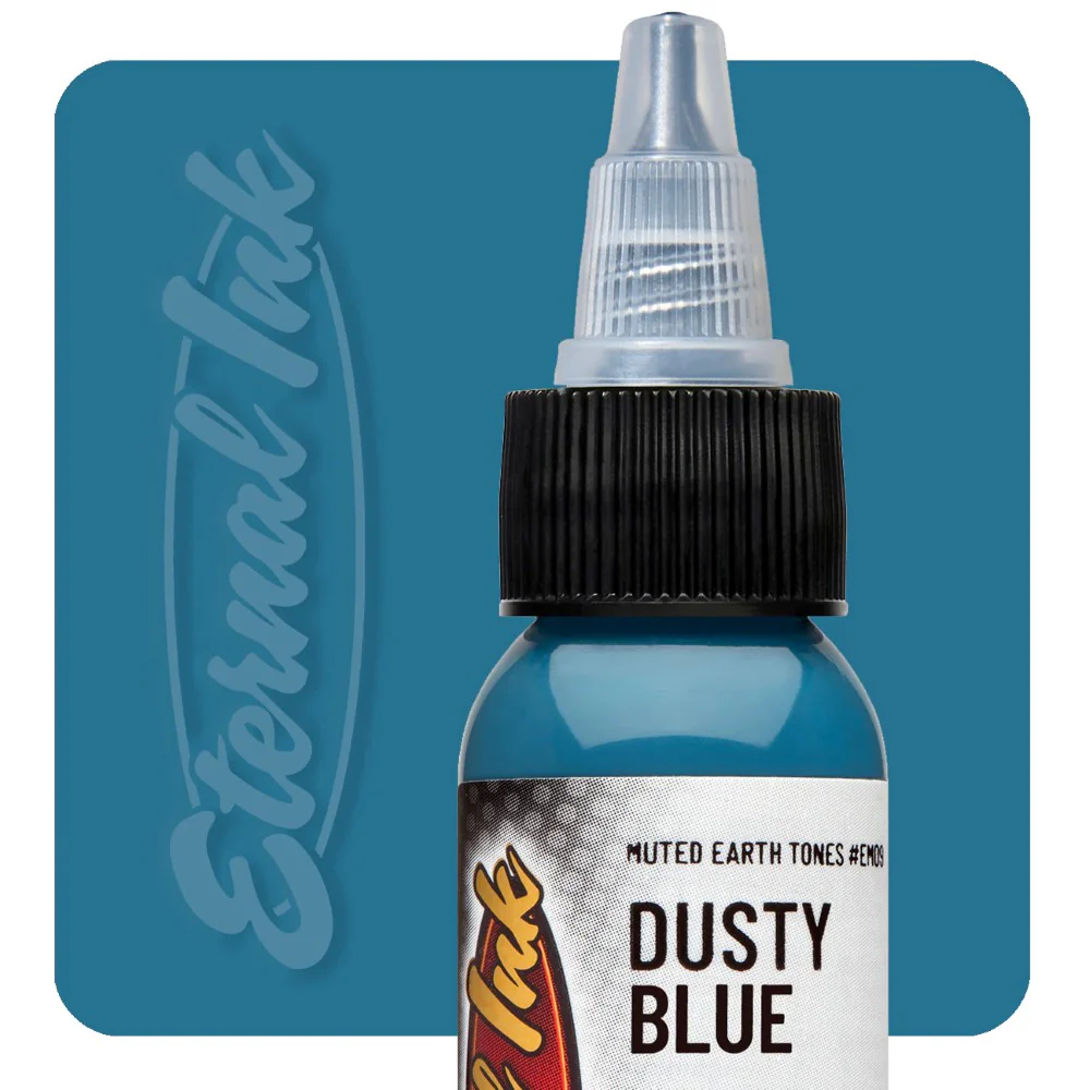 Eternal Ink - Muted Earth Tones - Dusty Blue