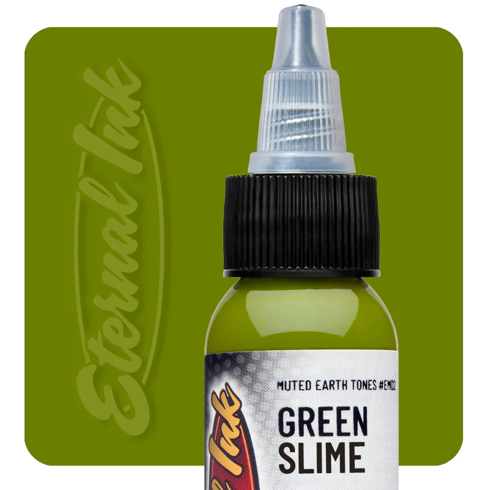 Eternal Ink - Muted Earth Tones - Green Slime