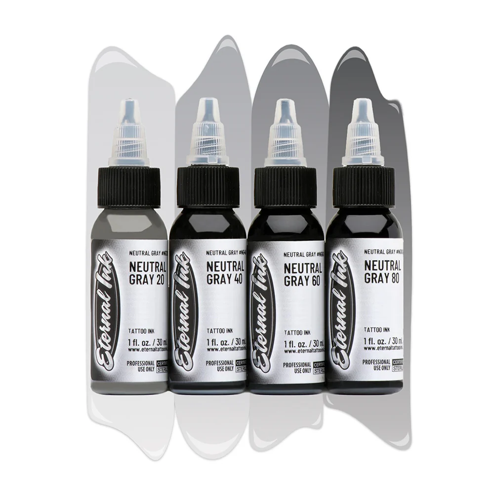 Eternal Ink - Neutral Opaque Set - Four 1oz. Bottles