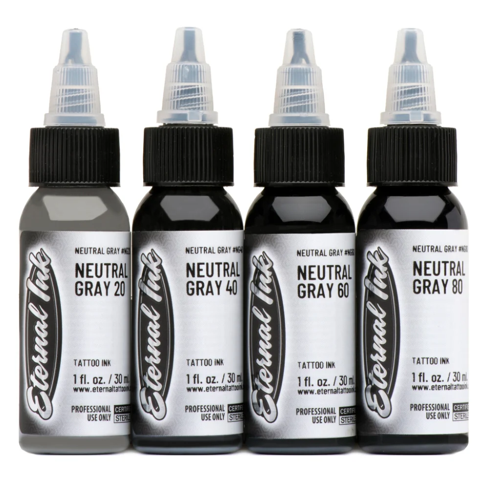 Eternal Ink - Neutral Opaque Set - Four 1oz. Bottles - Image 8